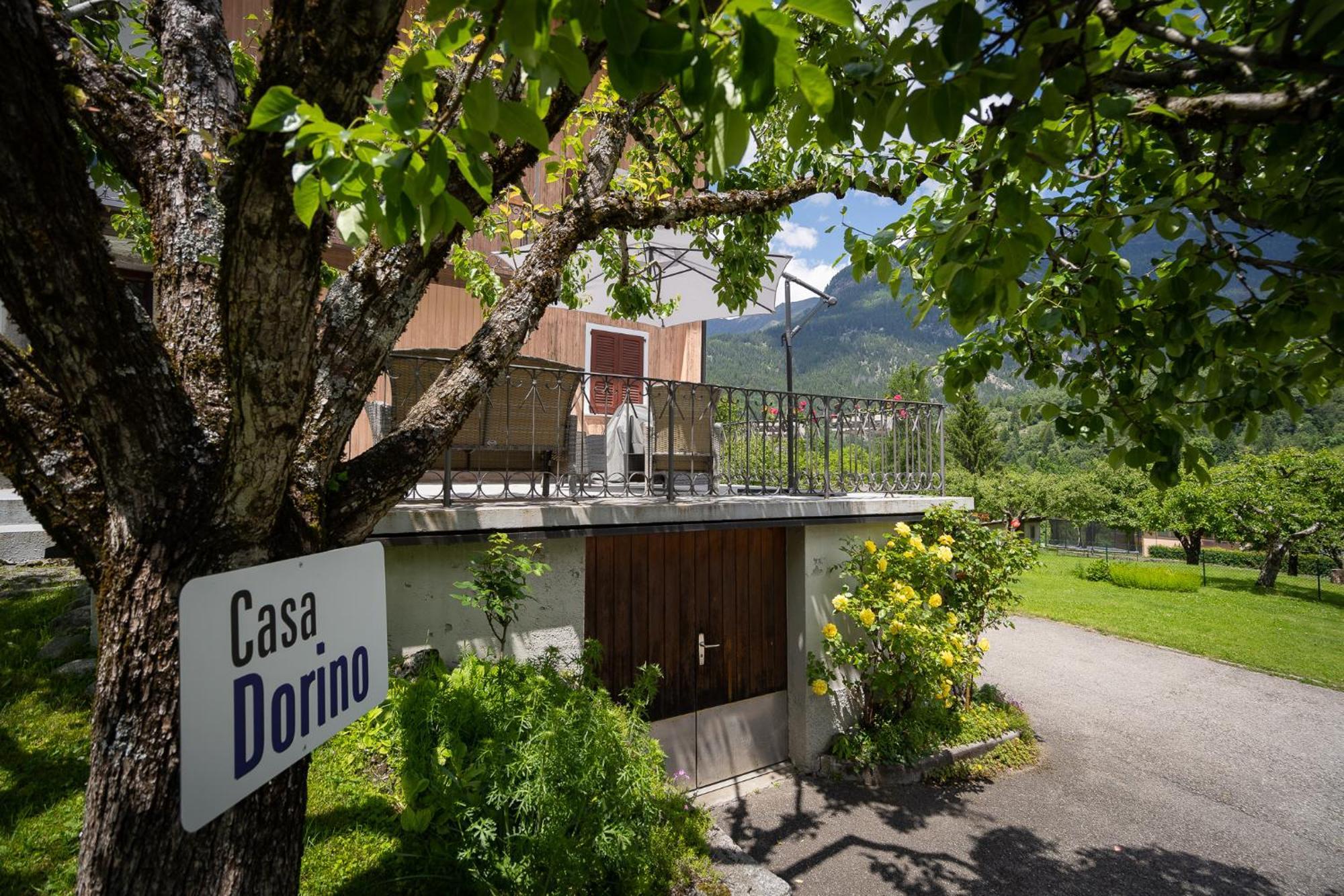 Casa Dorino - Luogo Idilliaco, Ideale Per Famiglie, Terrazza Ed Ampio Giardino, Vista Montagne, Sauna Privata Rodi Eksteriør bilde
